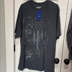 Apt. 9 Men's Charcoal Graphic Tee